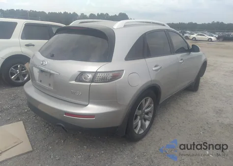 2005 Infiniti Fx35 из США, поврежденный, VIN JNRAS08W05X203234